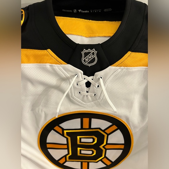Fanatics Authentic Boston Bruins Breakaway NHL Hockey White Jersey Men’s Sz: M - Picture 3 of 6